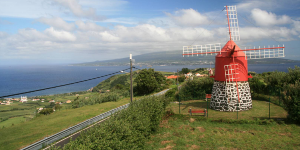 Windmills of Lomba da Conceicao